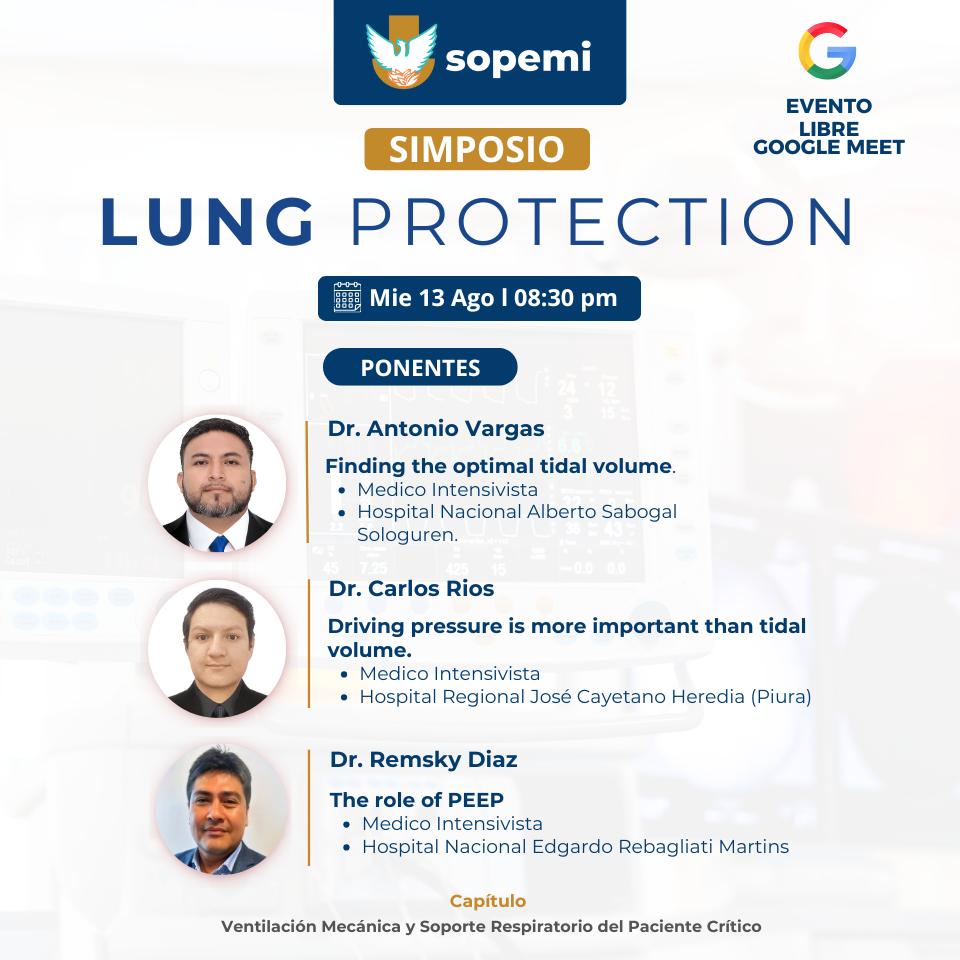 Afiche del Simposio sobre Lung Protection