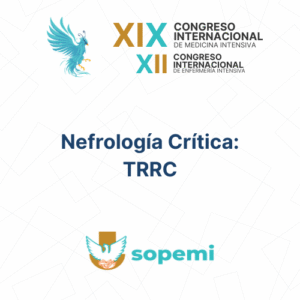 Nefrología Crítica: TRRC l Inscrito al congreso